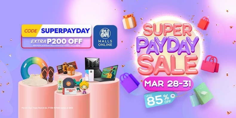 Super Payday Sale March 28-31