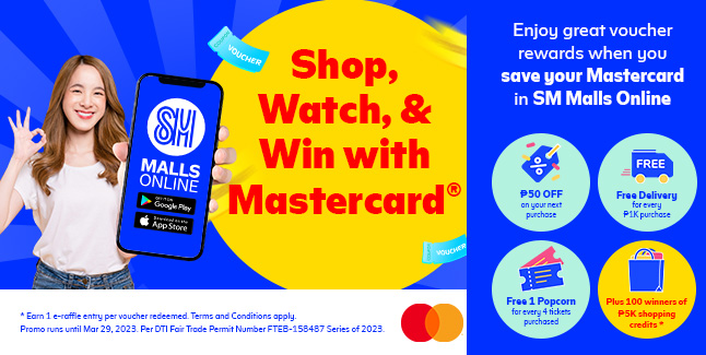 Shop, Watch & Win with Mastercard®!