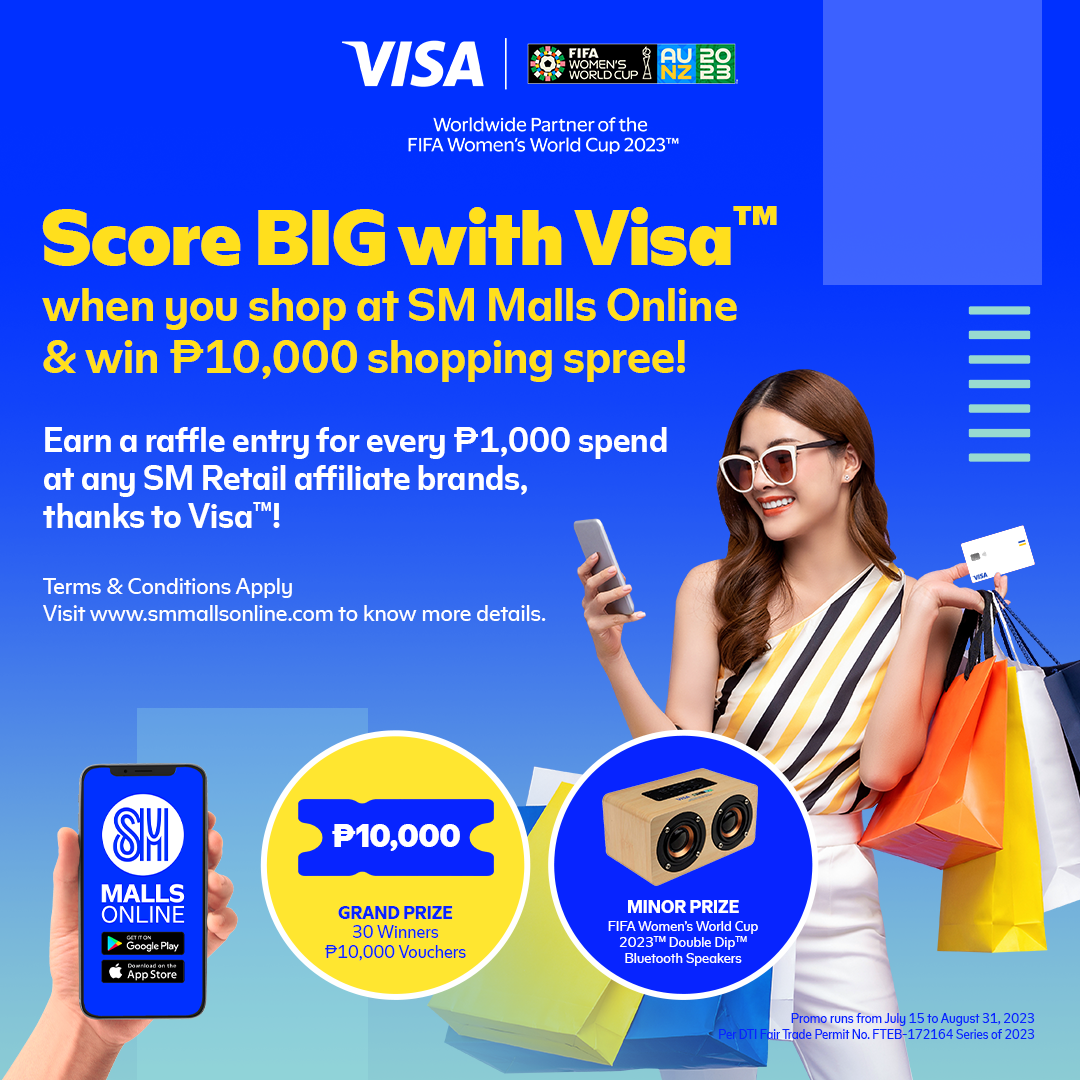 Score BIG with Visa!
