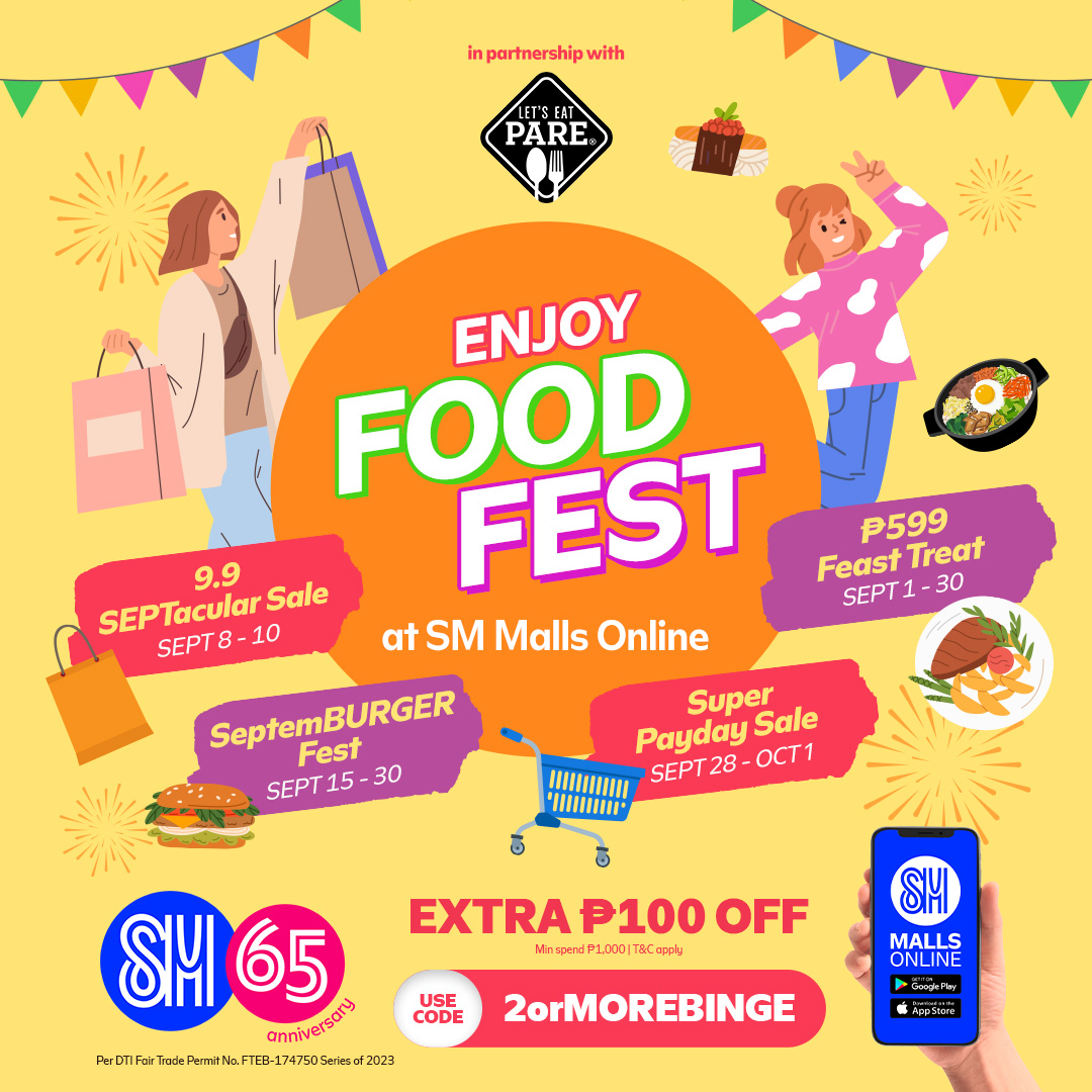 It's September Food Fest with SM Malls Online