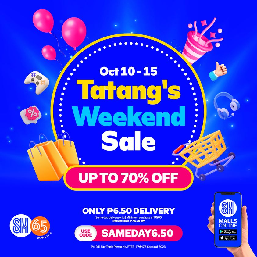 Ready for Tatang’s Weekend SALE? 🥰🎉