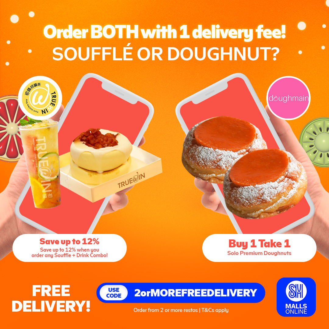 Order from 2 or more restos in 1 delivery!