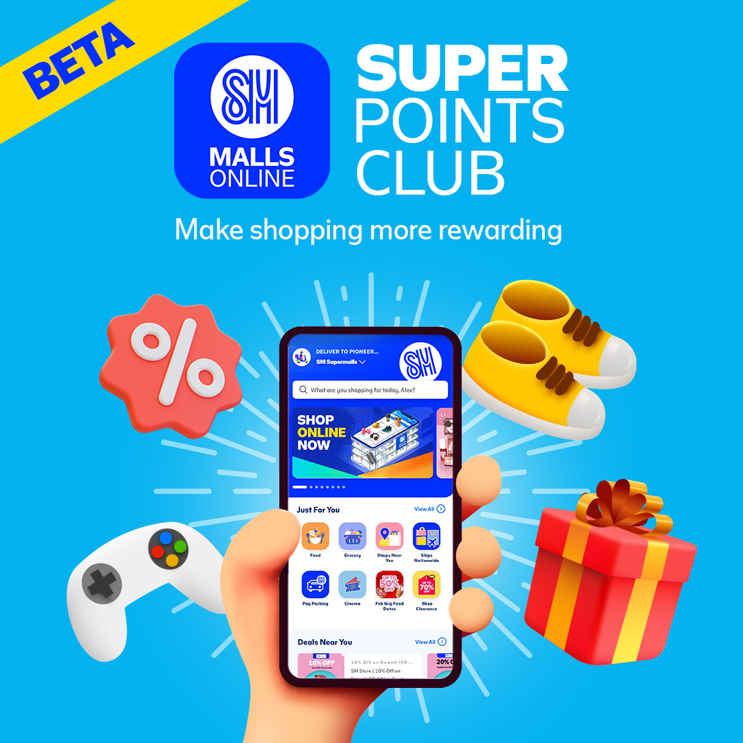 Shop & Earn Rewards: Introducing SM Super Points! ​🚀🎉